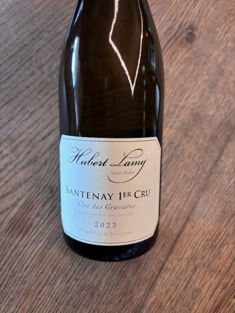 SANTENAY 1ER CRU CLOS DES GRAVIERES BLANC 2023 vol. 13.0  HUBERT LAMY